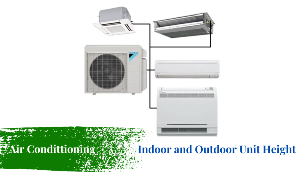 AC Outdoor Unit is Set Lower Than an Indoor Unit